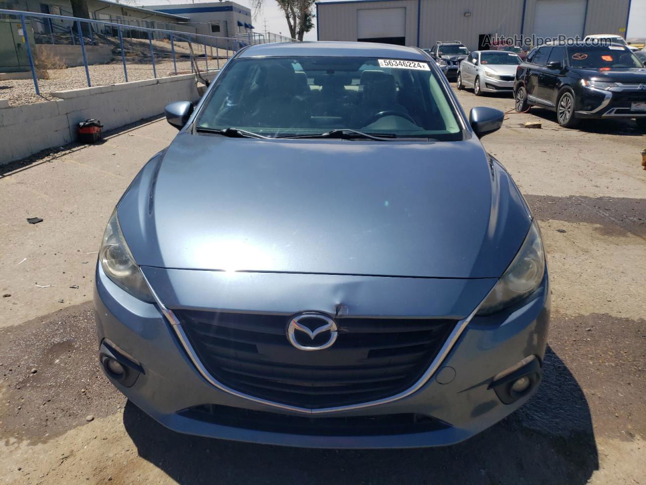 2015 Mazda 3 Touring Blue vin: JM1BM1V71F1248835