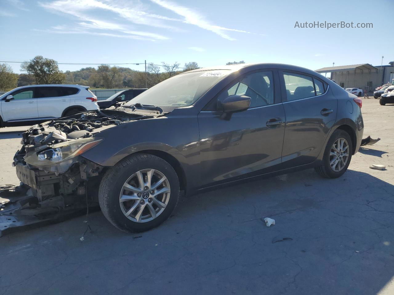 2014 Mazda 3 Touring Угольный vin: JM1BM1V72E1147804