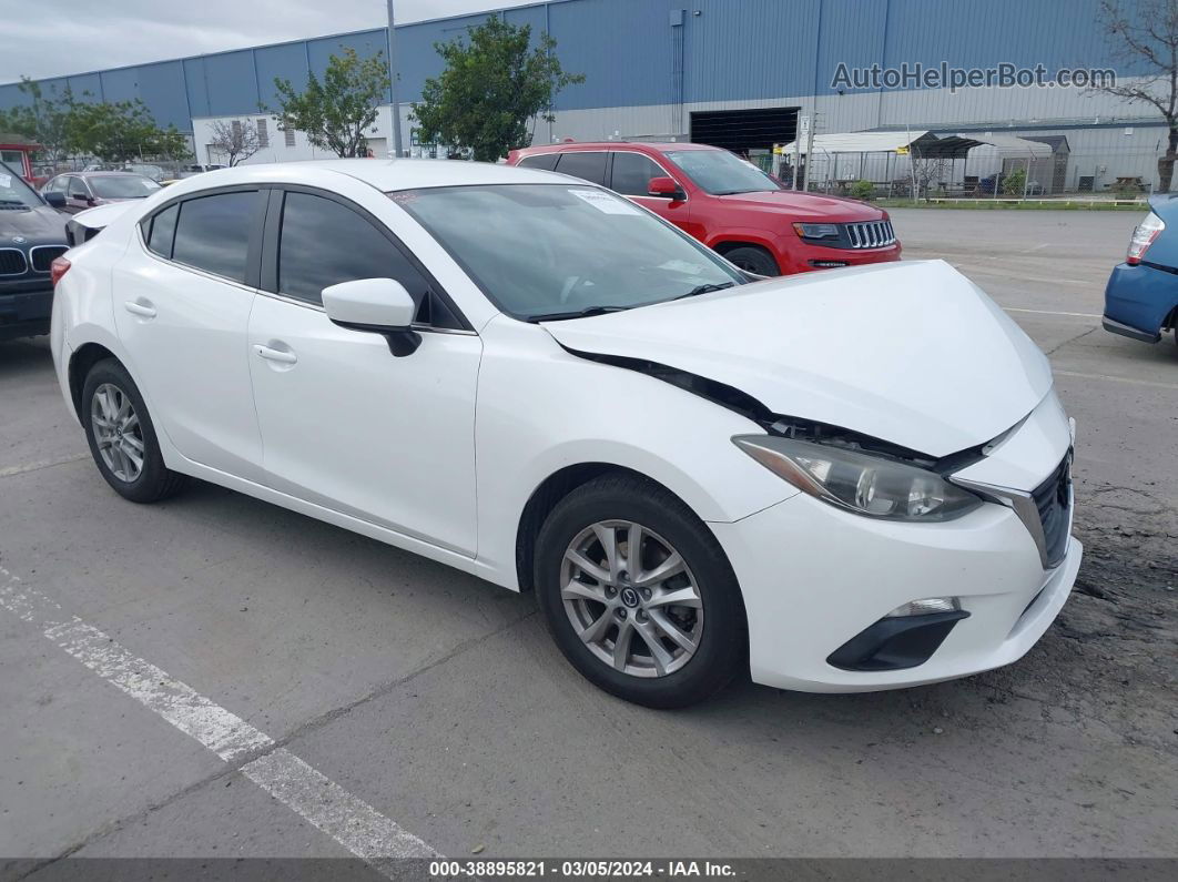 2014 Mazda Mazda3 I Touring Белый vin: JM1BM1V72E1148130