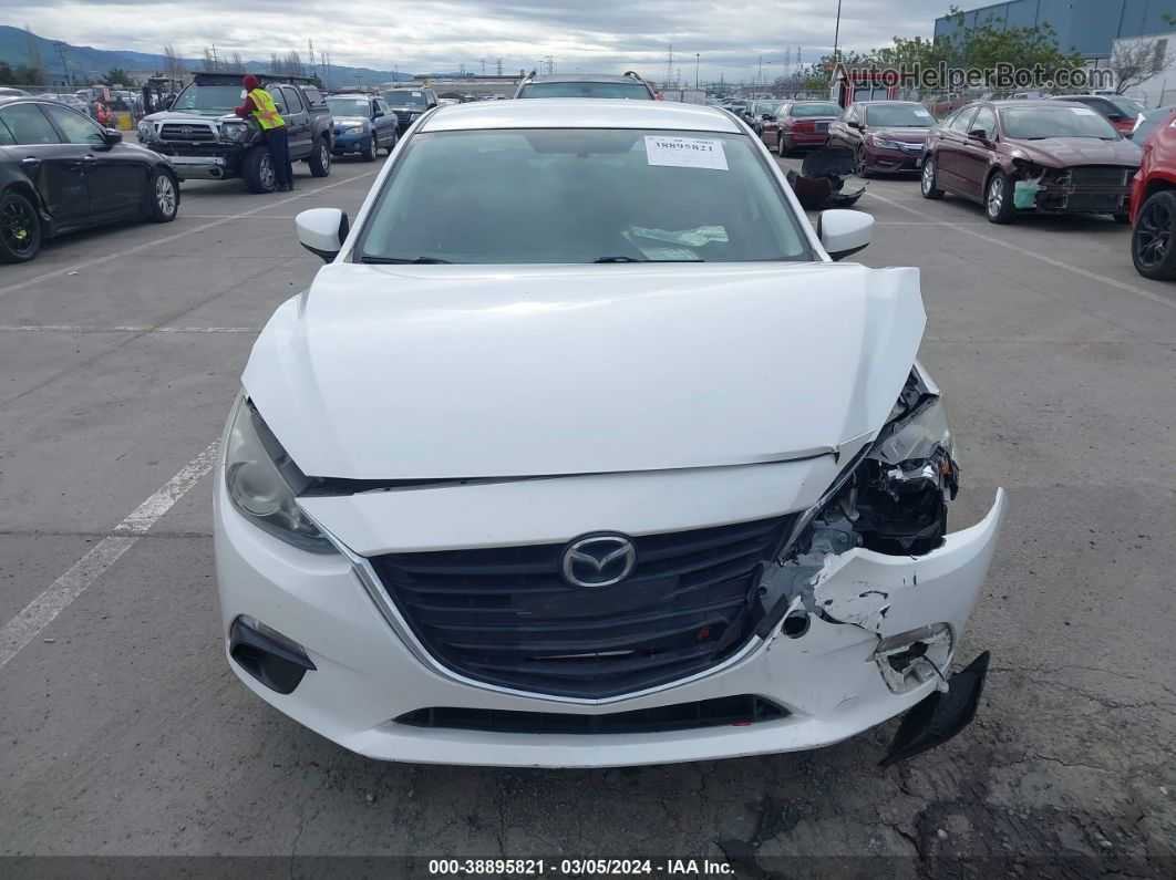 2014 Mazda Mazda3 I Touring Белый vin: JM1BM1V72E1148130