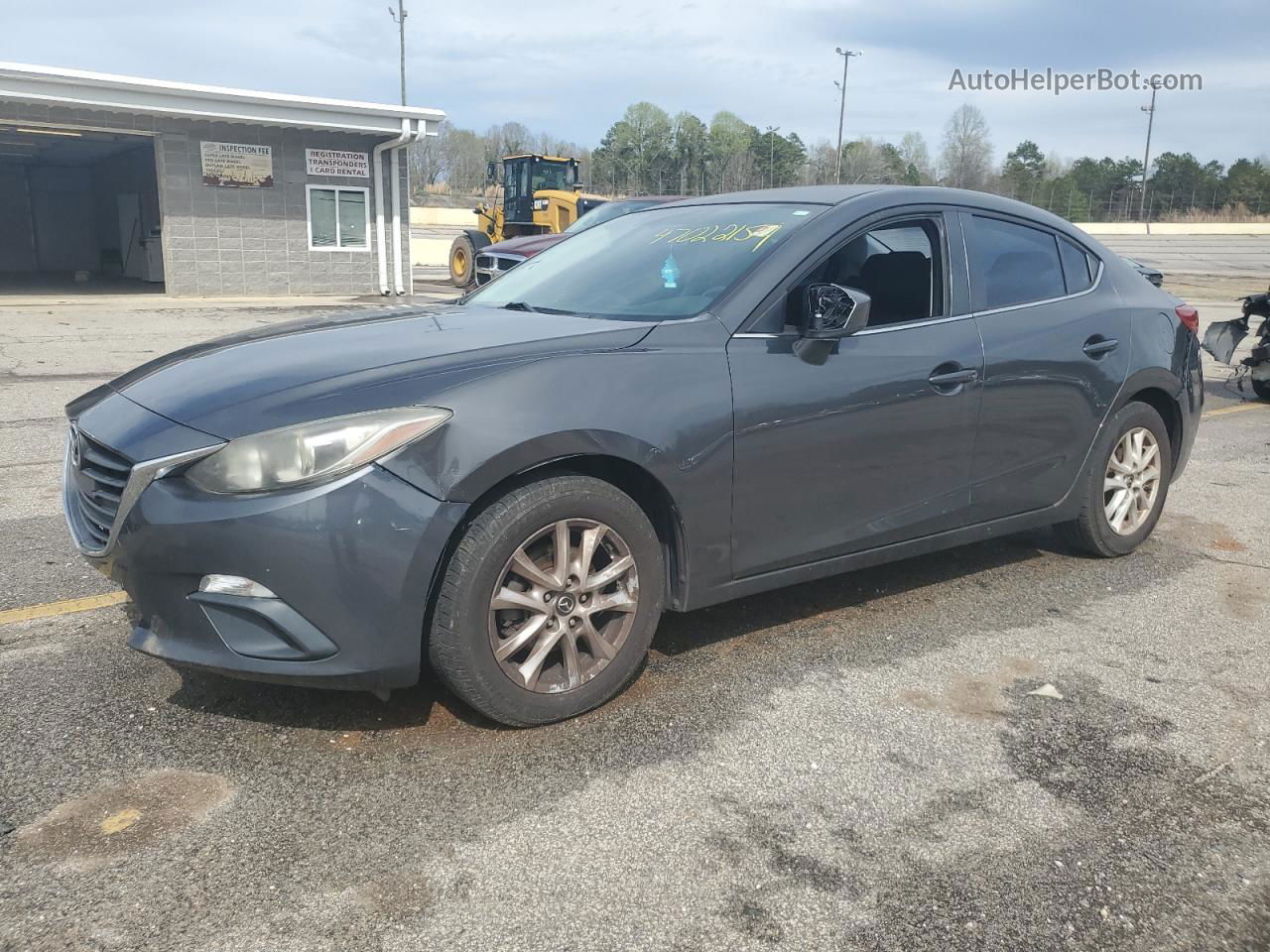 2014 Mazda 3 Touring Серый vin: JM1BM1V72E1170208