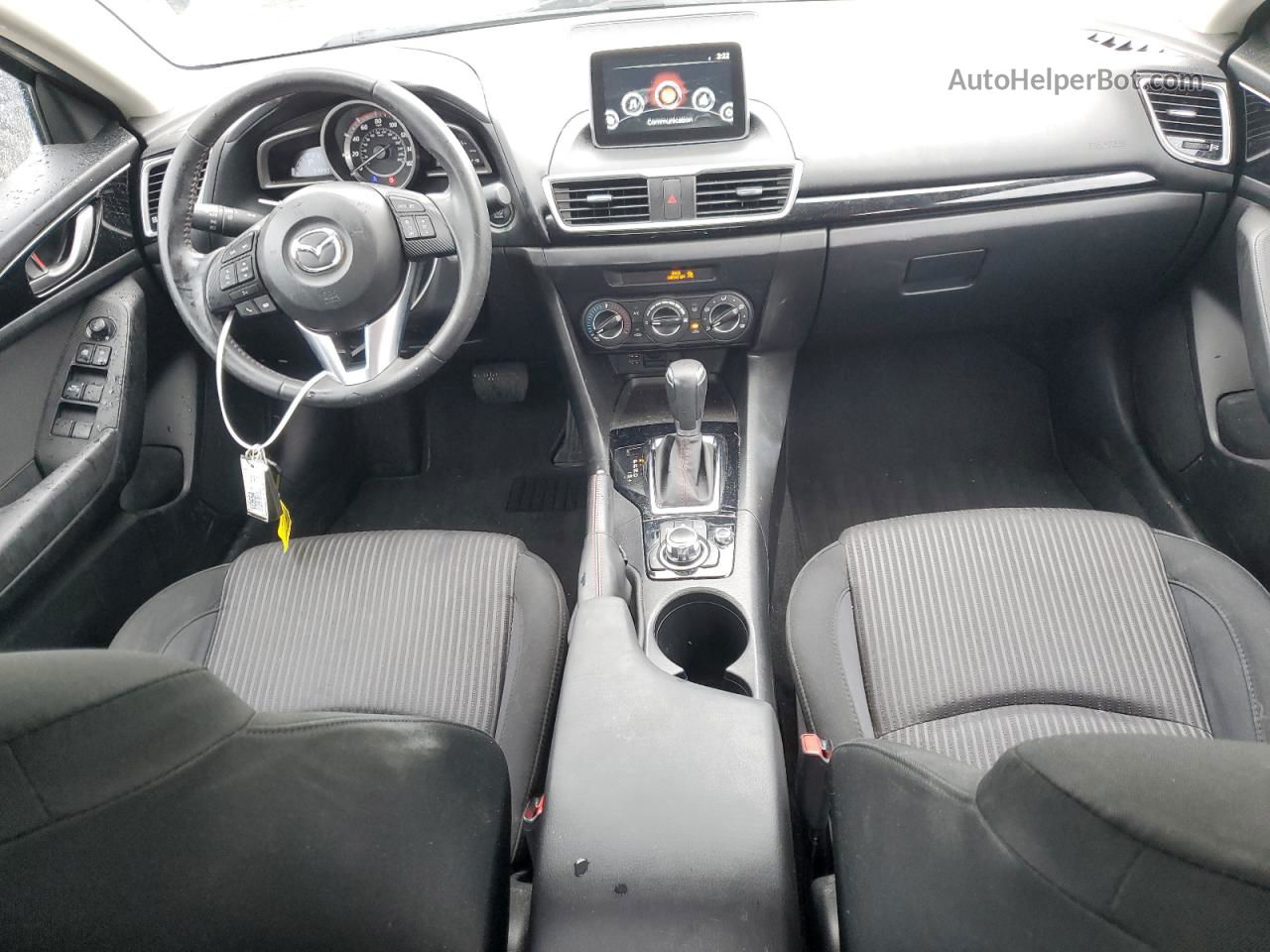 2016 Mazda 3 Touring Белый vin: JM1BM1V72G1284437