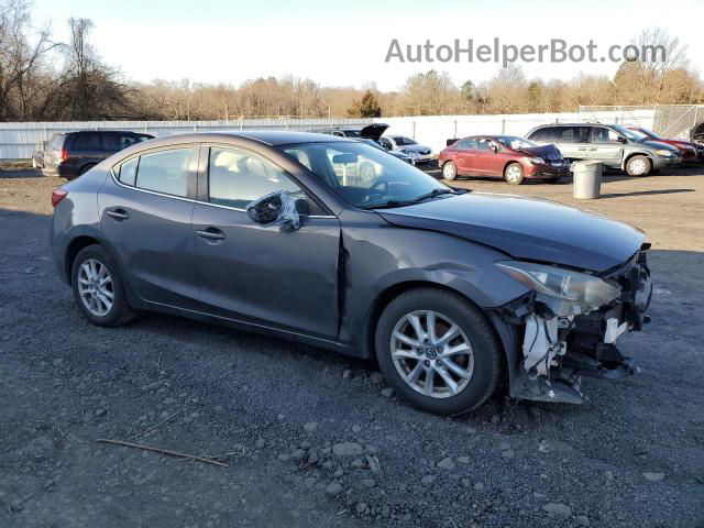 2014 Mazda 3 Touring Gray vin: JM1BM1V73E1105397