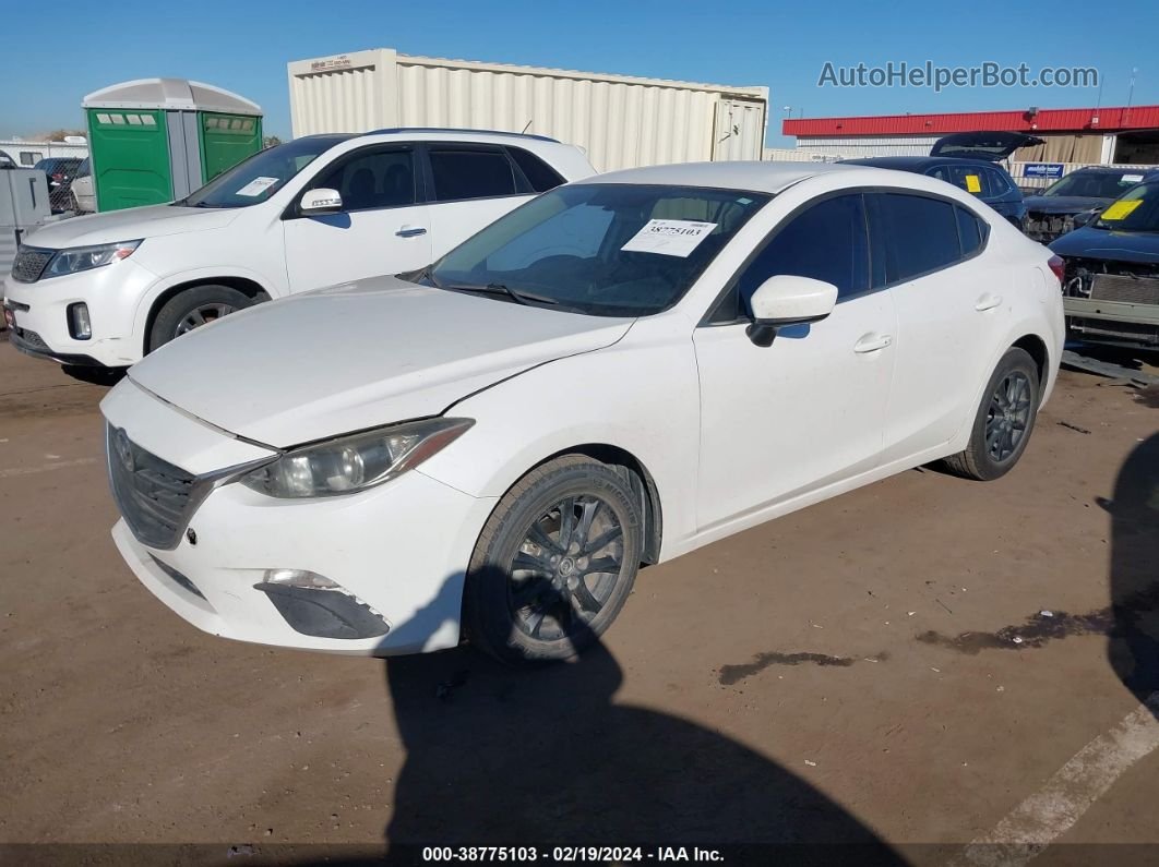 2014 Mazda Mazda3 I Touring White vin: JM1BM1V73E1108803