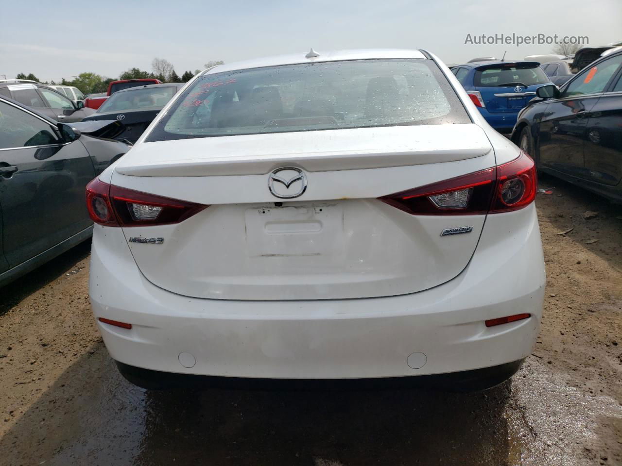 2014 Mazda 3 Touring Белый vin: JM1BM1V73E1113600