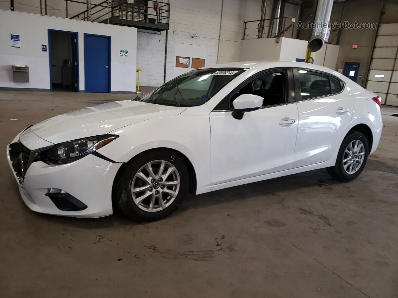 2014 Mazda 3 Touring White vin: JM1BM1V73E1121213