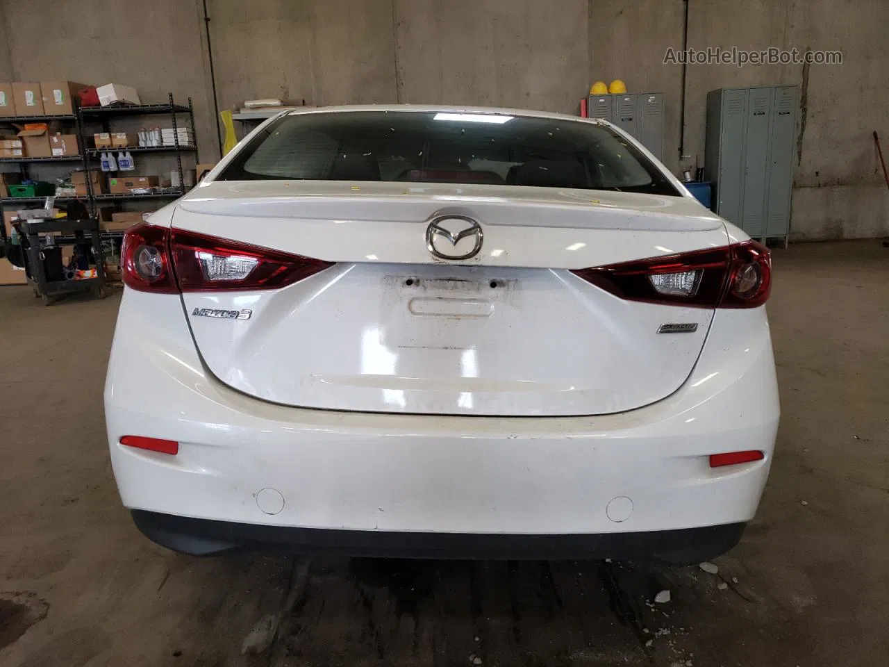 2014 Mazda 3 Touring White vin: JM1BM1V73E1121213