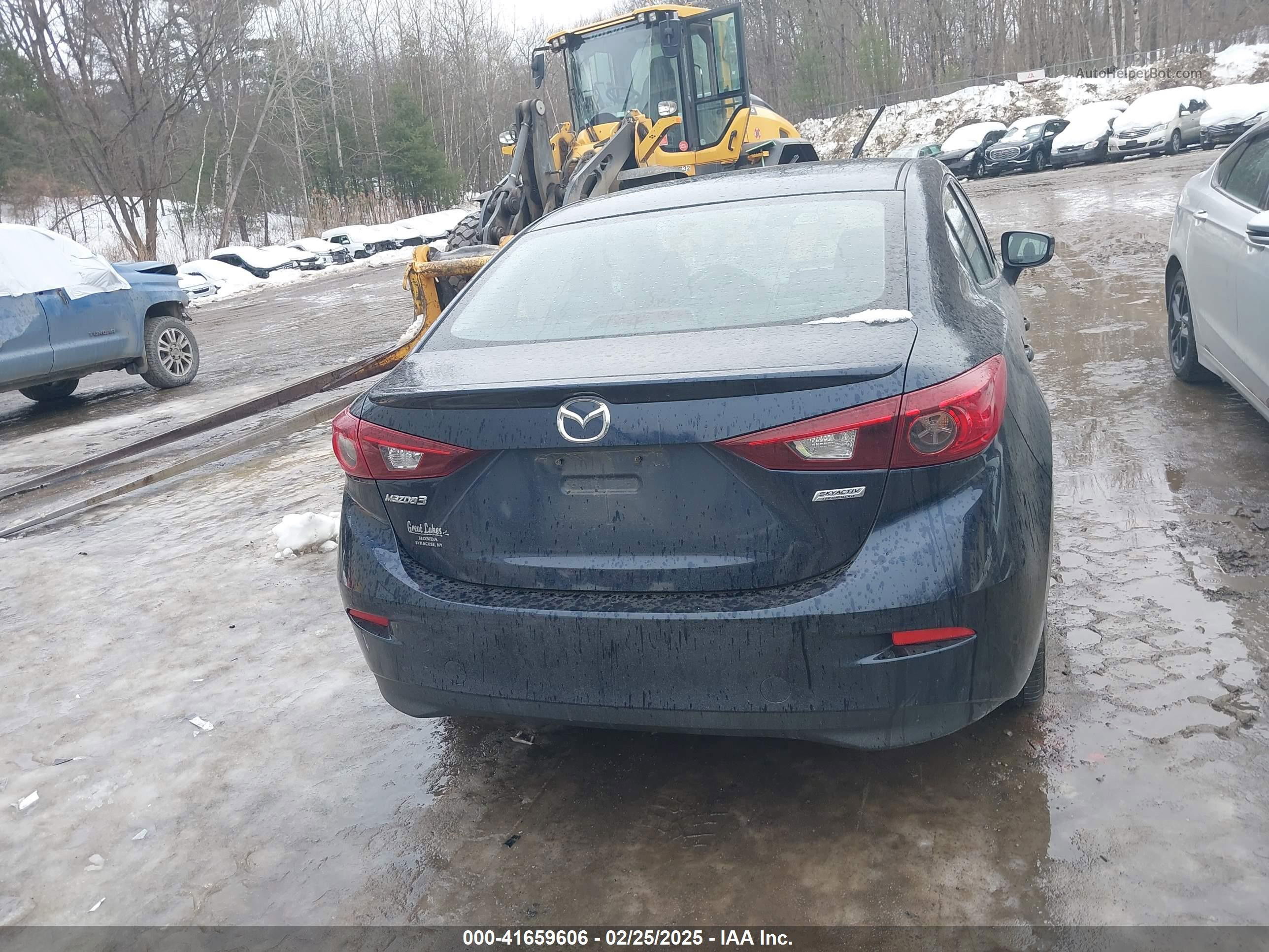 2014 Mazda Mazda3 I Touring Blue vin: JM1BM1V73E1154549