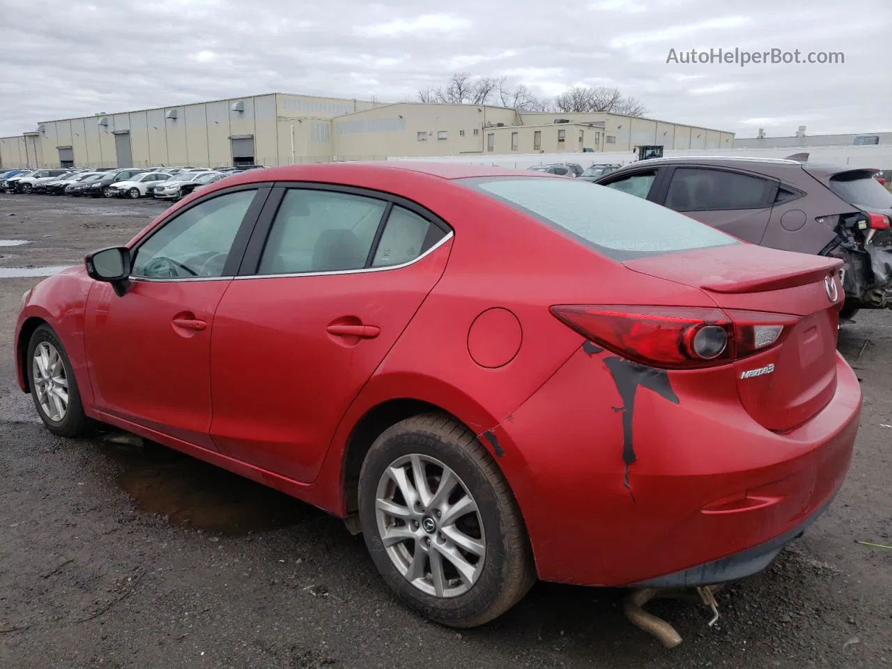 2014 Mazda 3 Touring Red vin: JM1BM1V73E1170721