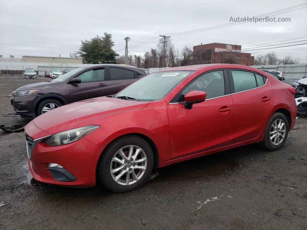 2014 Mazda 3 Touring Red vin: JM1BM1V73E1170721