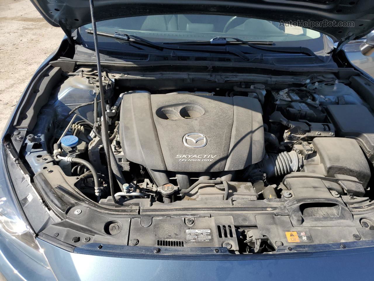 2014 Mazda 3 Touring Gray vin: JM1BM1V73E1179466