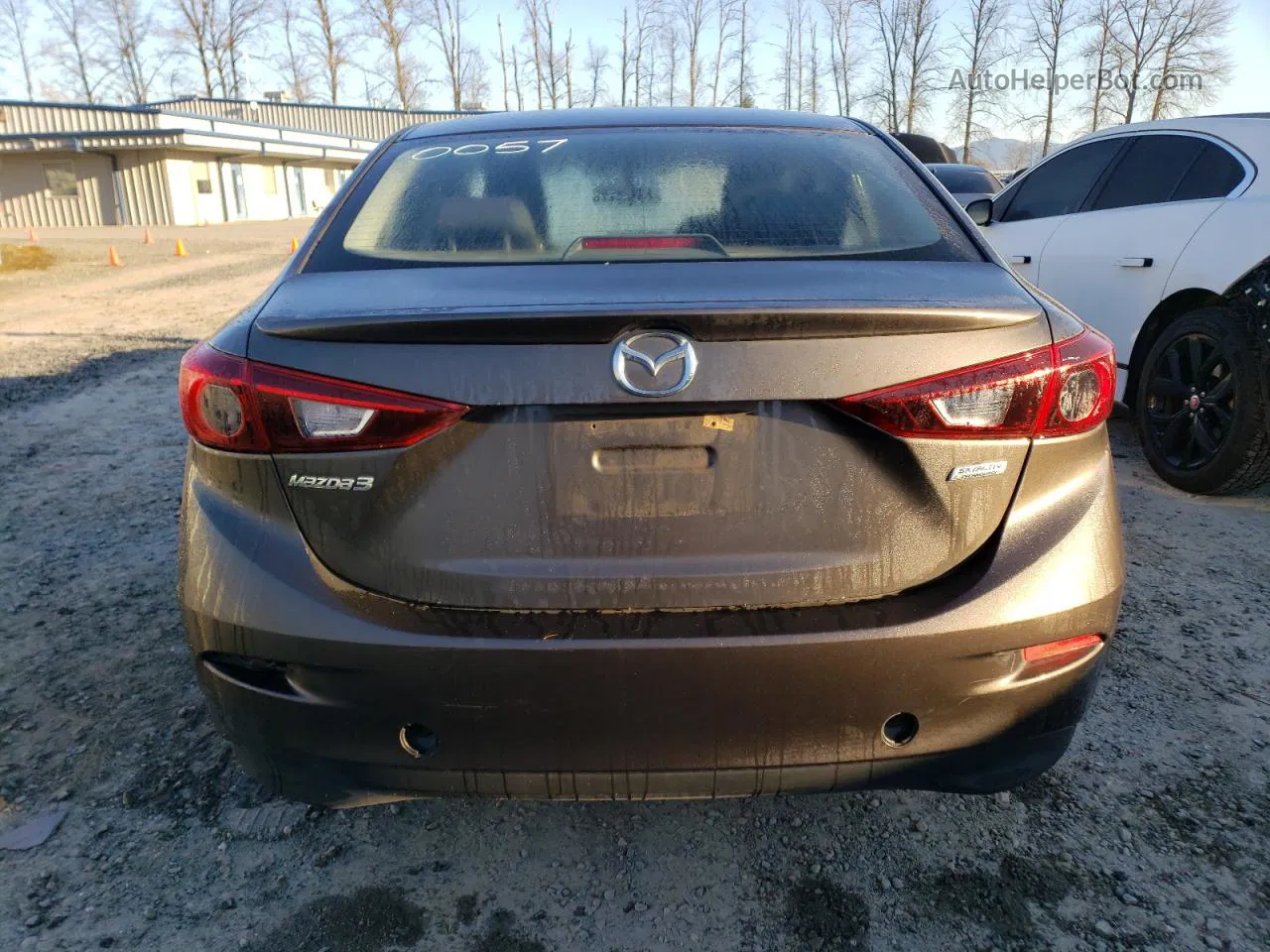 2014 Mazda 3 Touring Gray vin: JM1BM1V73E1200638