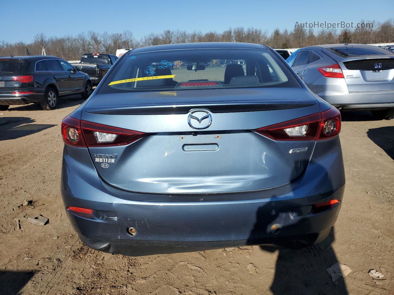 2016 Mazda 3 Touring Blue vin: JM1BM1V73G1324606