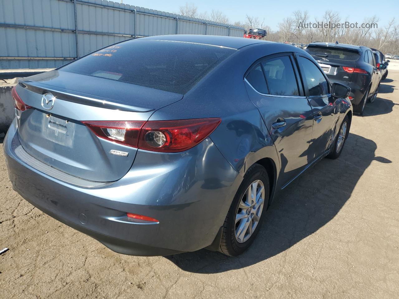 2014 Mazda 3 Touring Blue vin: JM1BM1V74E1113329