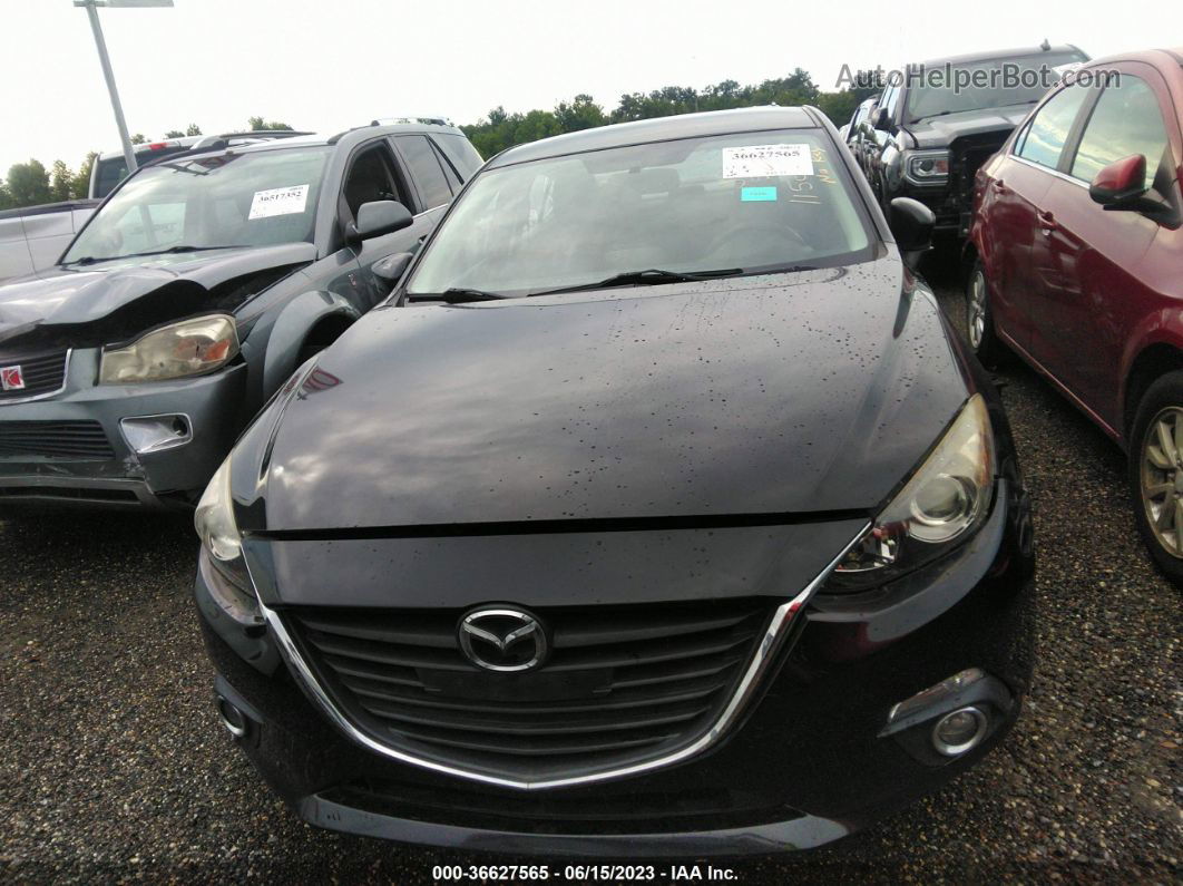 2014 Mazda Mazda3 I Touring Черный vin: JM1BM1V74E1115016