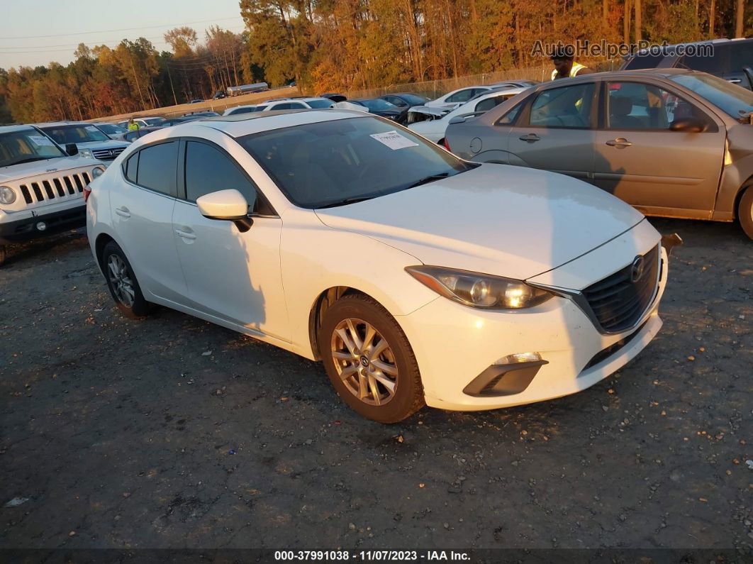 2014 Mazda Mazda3 I Touring White vin: JM1BM1V74E1157282