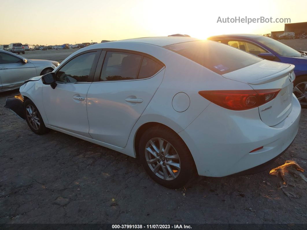 2014 Mazda Mazda3 I Touring Белый vin: JM1BM1V74E1157282