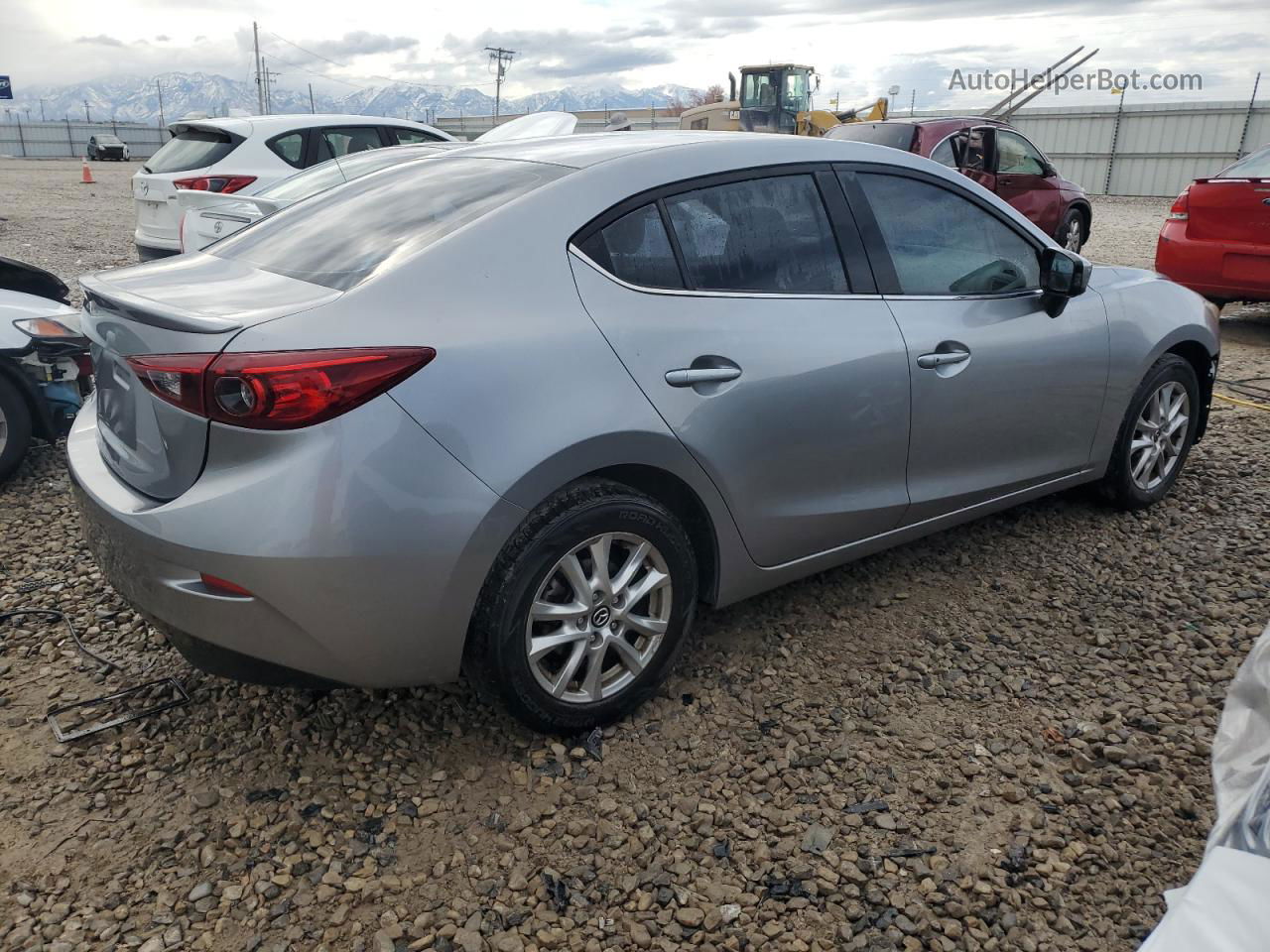 2014 Mazda 3 Touring Silver vin: JM1BM1V74E1158349