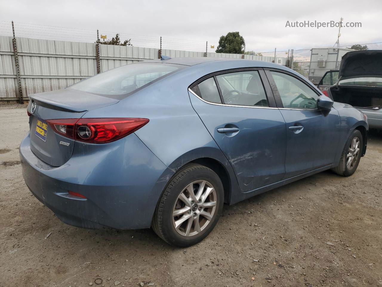 2015 Mazda 3 Touring Blue vin: JM1BM1V74F1248120