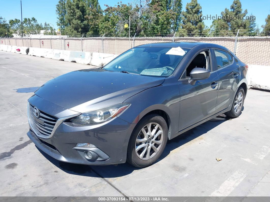 2016 Mazda Mazda3 I Touring Gray vin: JM1BM1V74G1337977