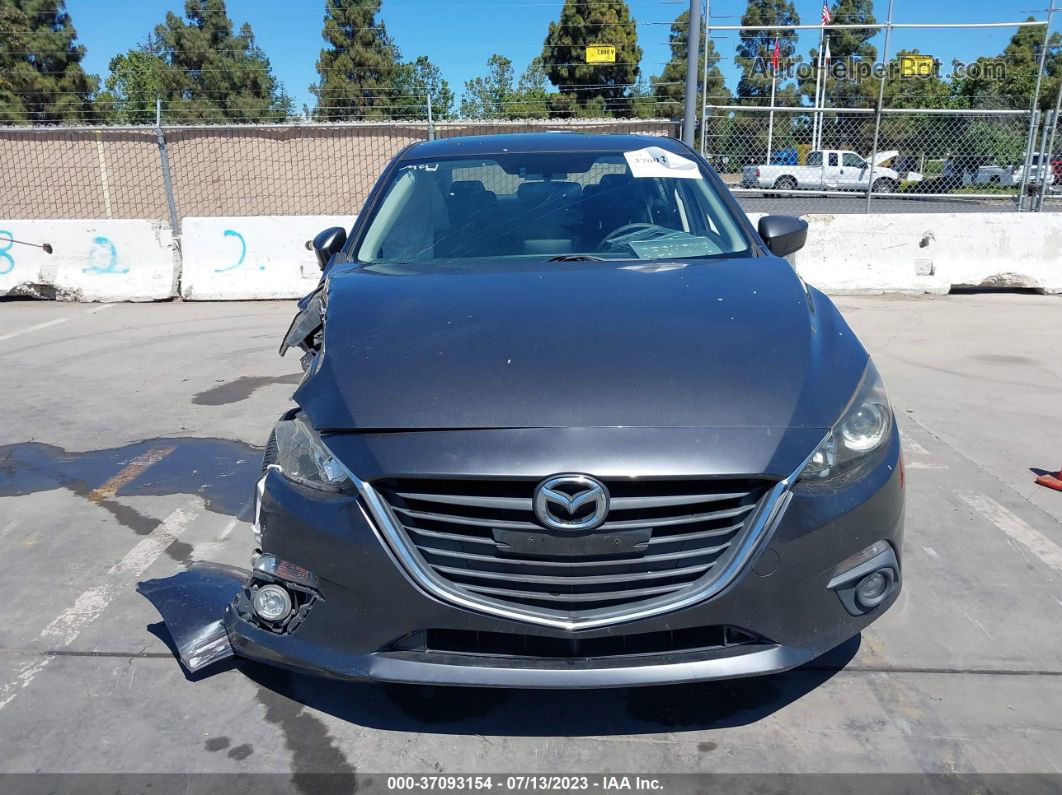 2016 Mazda Mazda3 I Touring Gray vin: JM1BM1V74G1337977