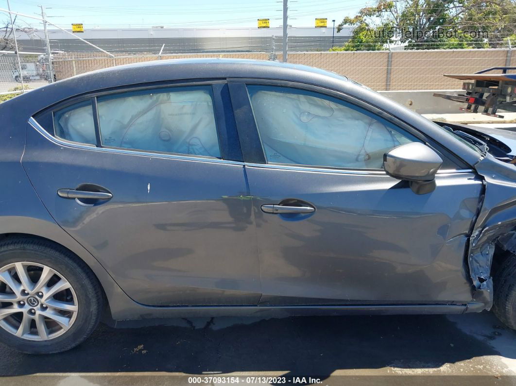 2016 Mazda Mazda3 I Touring Gray vin: JM1BM1V74G1337977