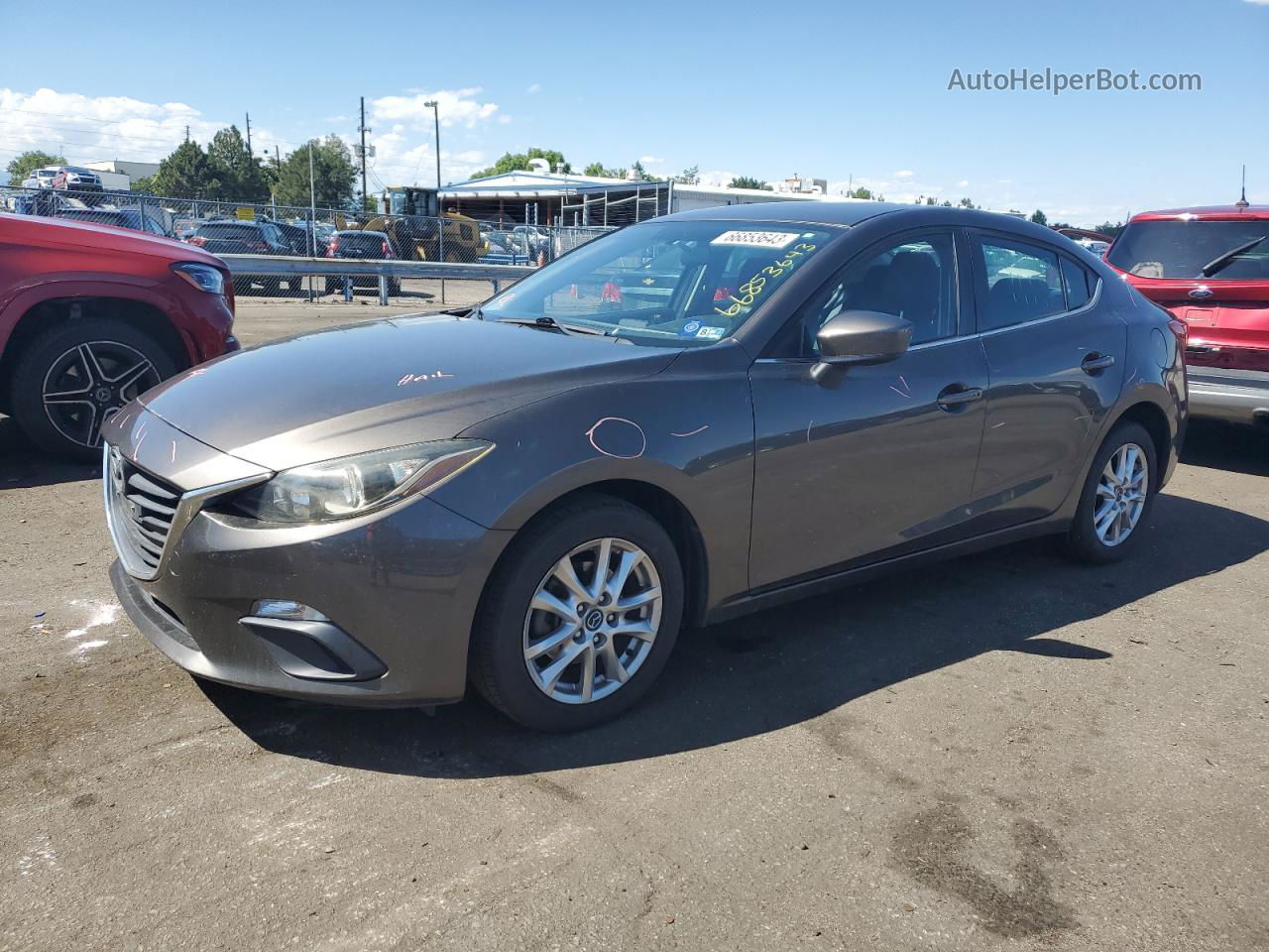 2014 Mazda 3 Touring Gray vin: JM1BM1V75E1114036