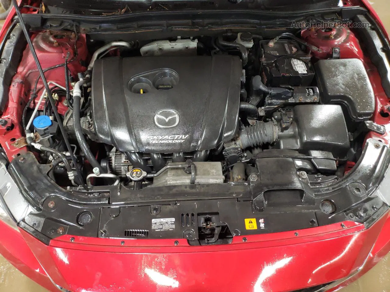 2014 Mazda 3 Touring Red vin: JM1BM1V75E1124579