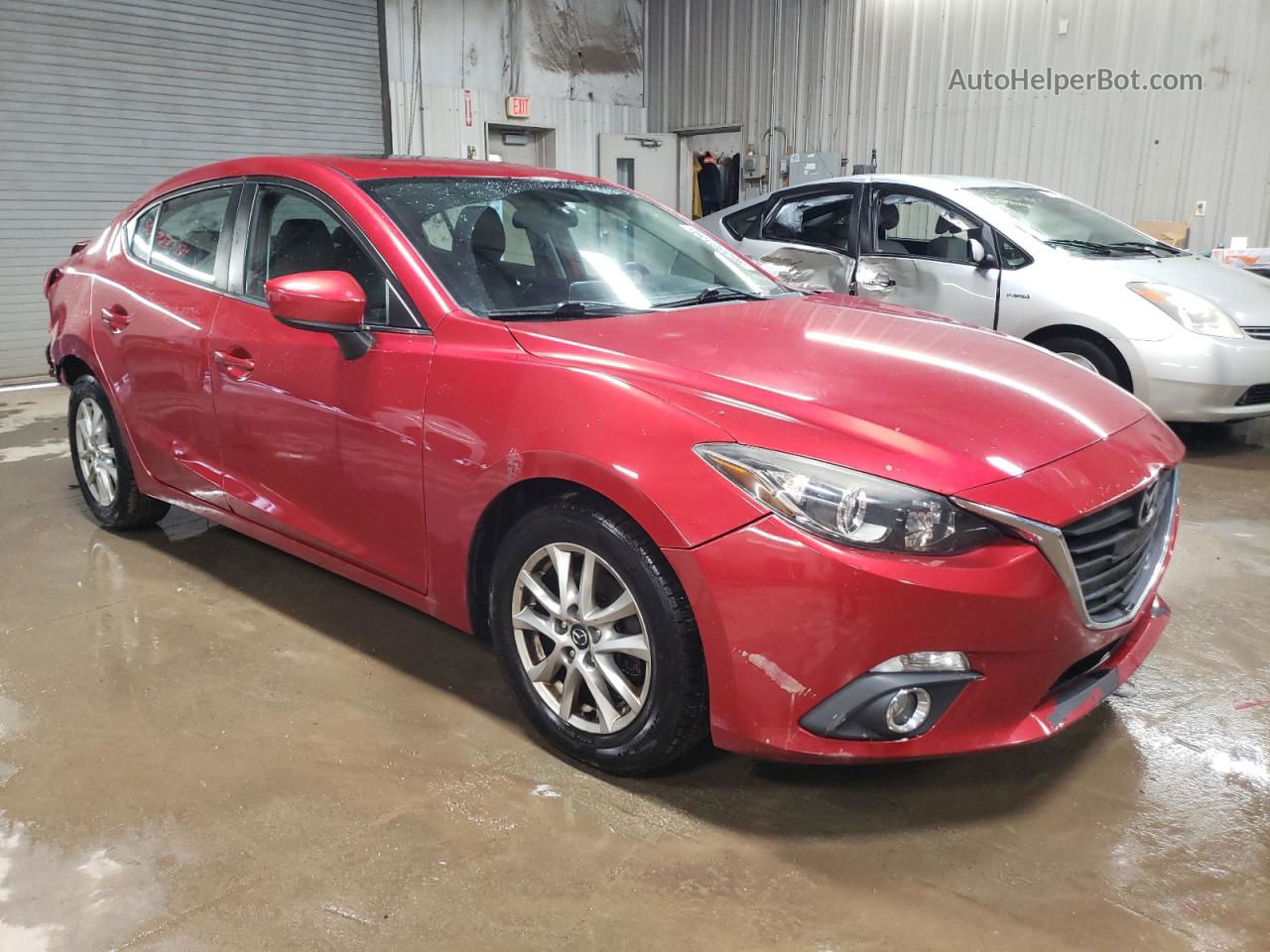 2014 Mazda 3 Touring Red vin: JM1BM1V75E1124579