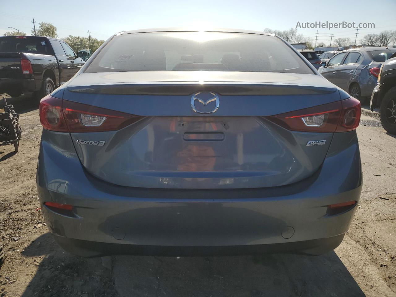 2014 Mazda 3 Touring Синий vin: JM1BM1V75E1125814