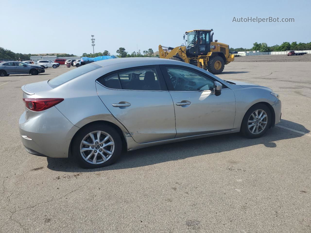 2014 Mazda 3 Touring Silver vin: JM1BM1V75E1129474