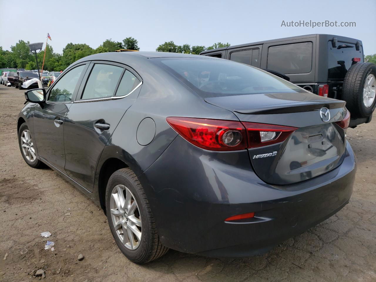 2014 Mazda 3 Touring Gray vin: JM1BM1V75E1155881