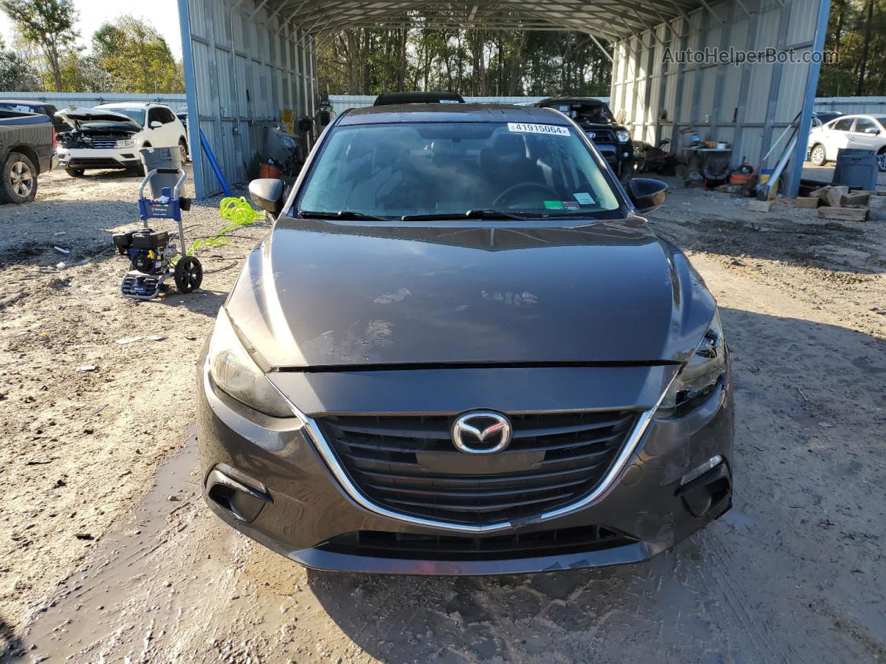 2014 Mazda 3 Touring Серый vin: JM1BM1V75E1160675