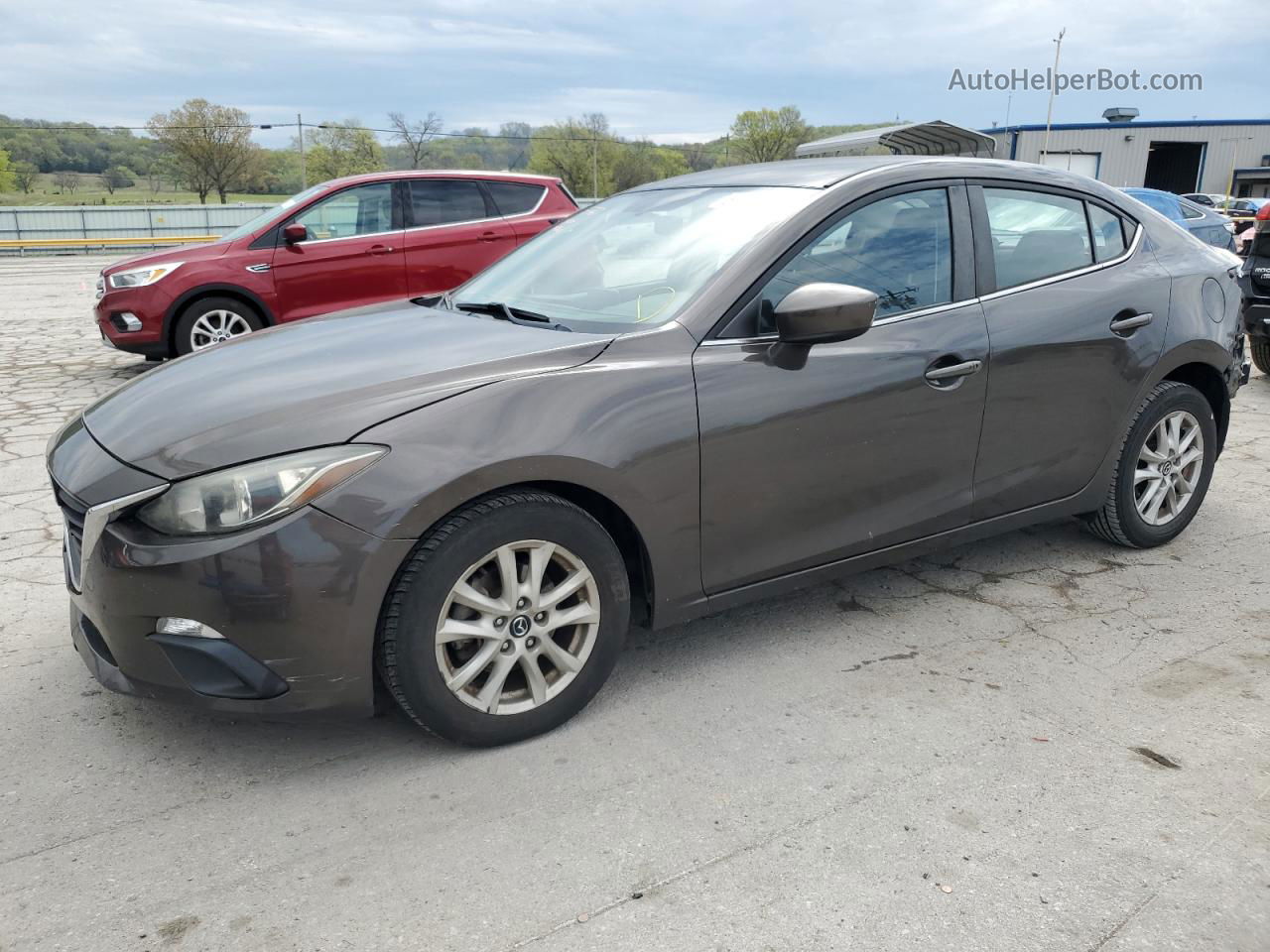 2014 Mazda 3 Touring Gray vin: JM1BM1V75E1172776