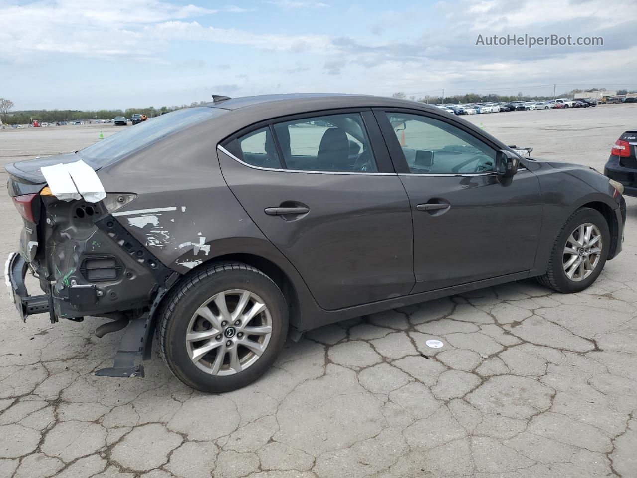 2014 Mazda 3 Touring Gray vin: JM1BM1V75E1172776