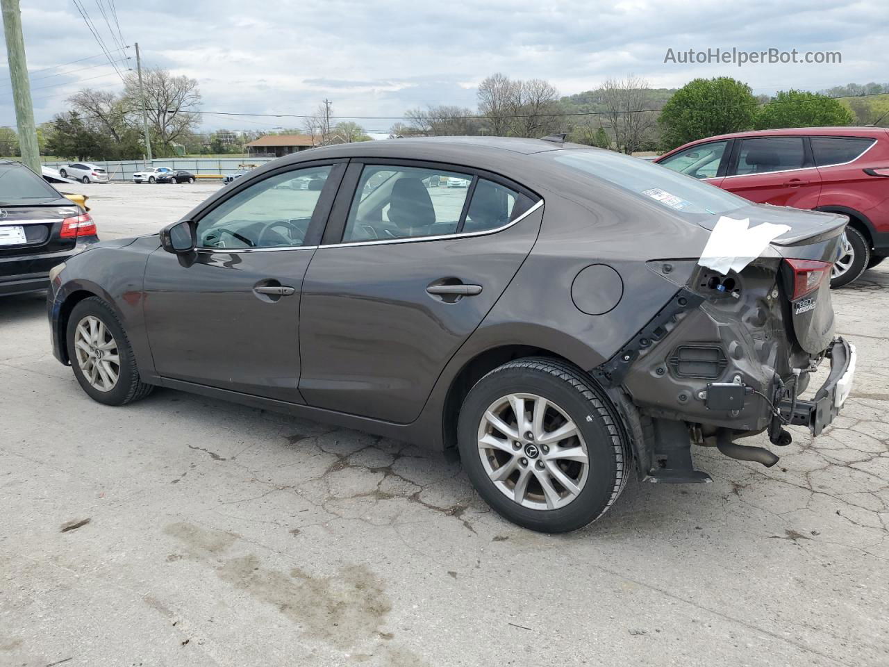 2014 Mazda 3 Touring Gray vin: JM1BM1V75E1172776