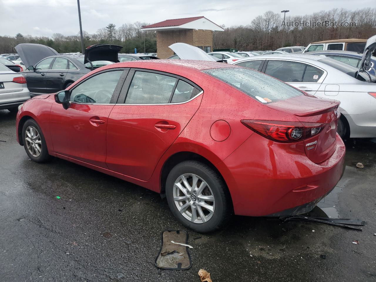 2015 Mazda 3 Touring Красный vin: JM1BM1V75F1255786