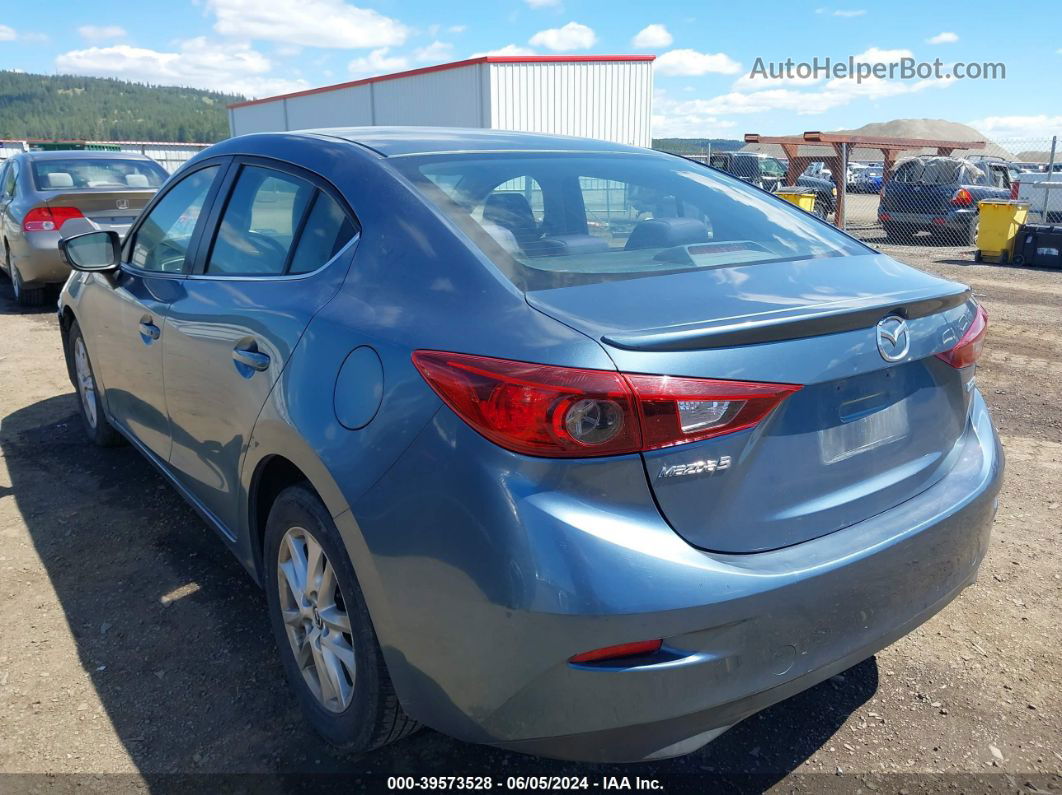 2014 Mazda Mazda3 I Touring Blue vin: JM1BM1V76E1193457