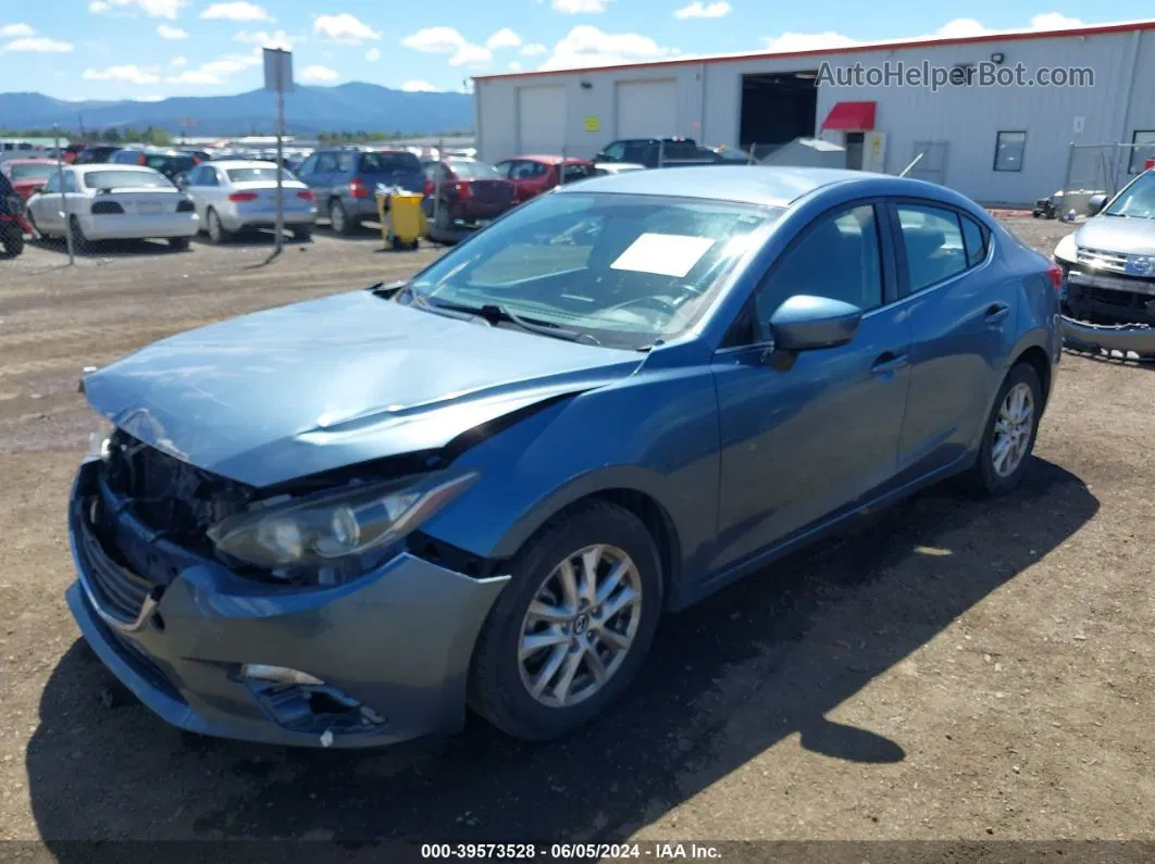 2014 Mazda Mazda3 I Touring Blue vin: JM1BM1V76E1193457