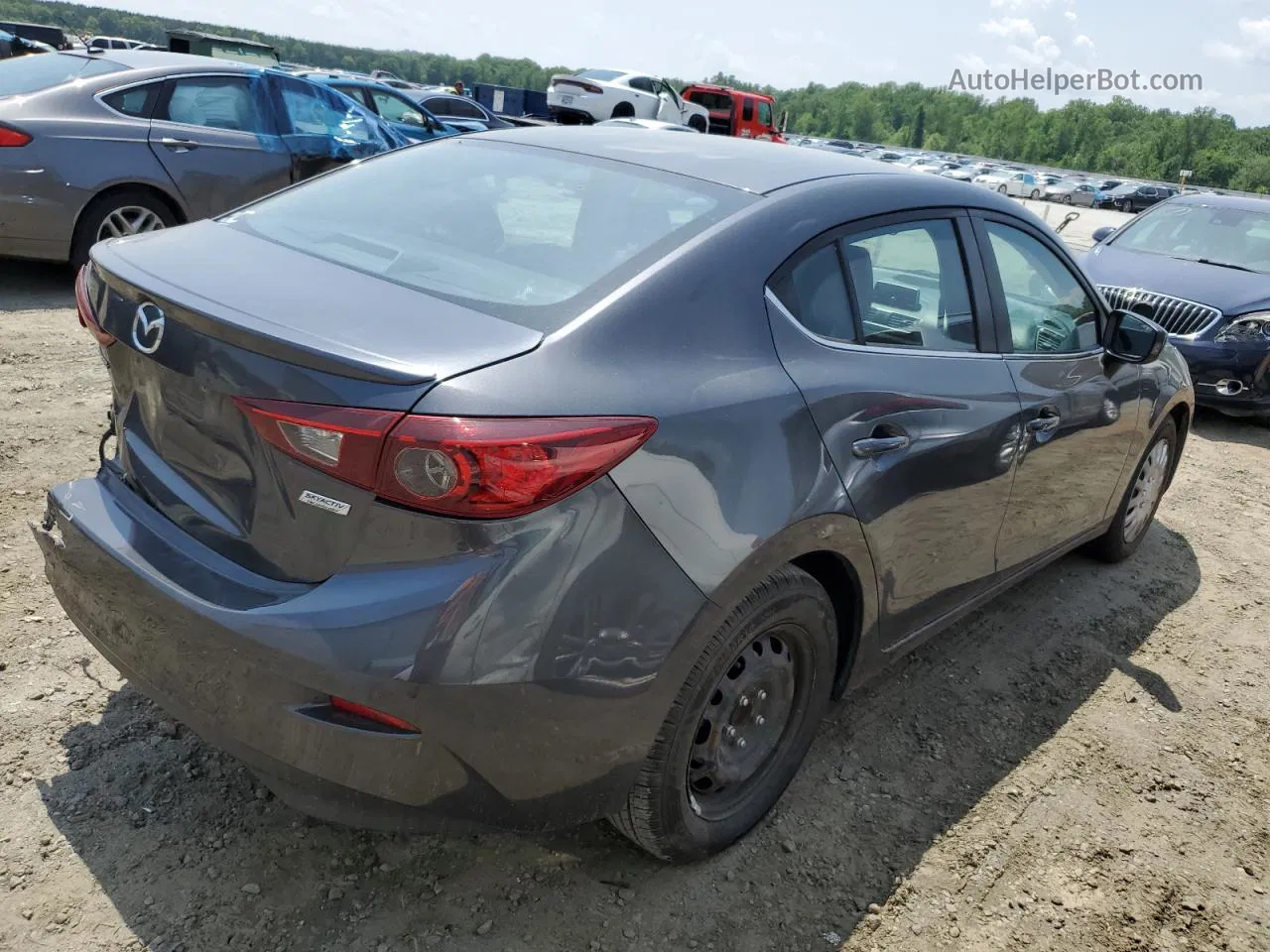 2014 Mazda 3 Touring Gray vin: JM1BM1V76E1196486