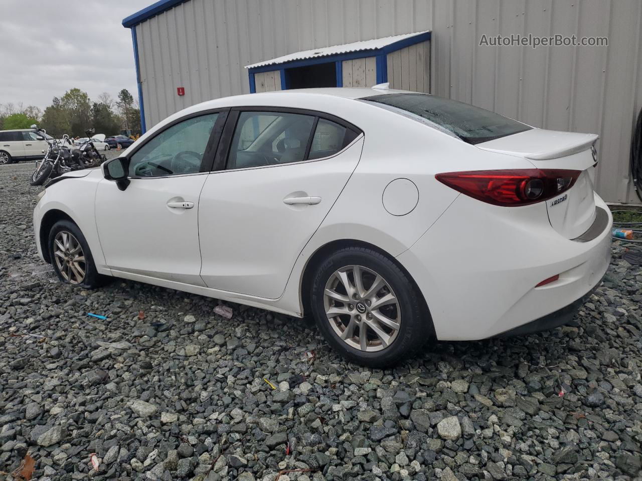 2015 Mazda 3 Touring Белый vin: JM1BM1V76F1222005