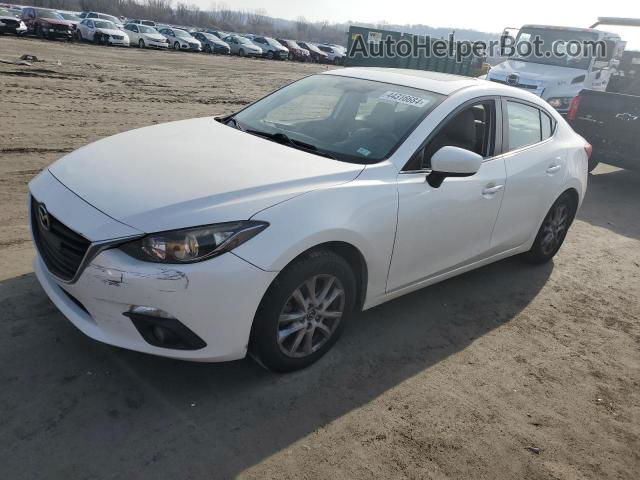 2015 Mazda 3 Touring White vin: JM1BM1V76F1255134