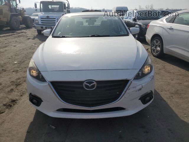 2015 Mazda 3 Touring White vin: JM1BM1V76F1255134