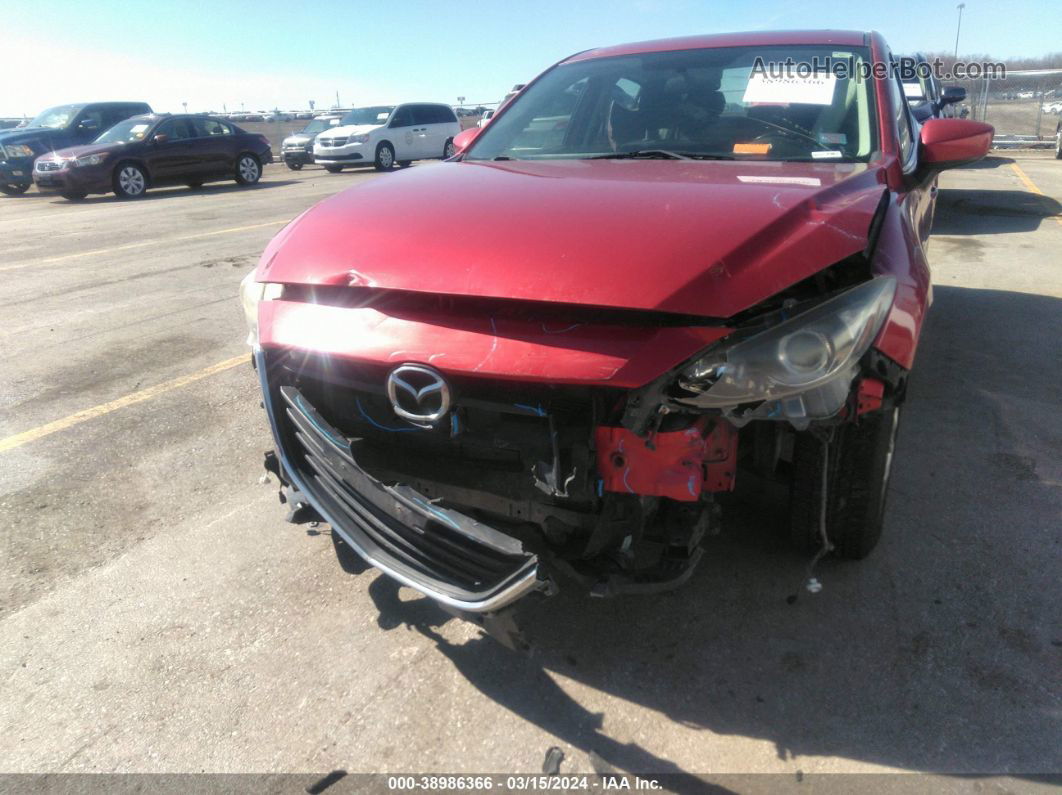 2014 Mazda Mazda3 I Touring Красный vin: JM1BM1V77E1128570