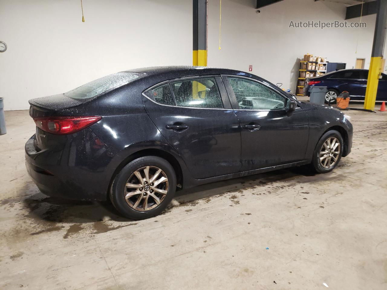 2014 Mazda 3 Touring Black vin: JM1BM1V77E1142548