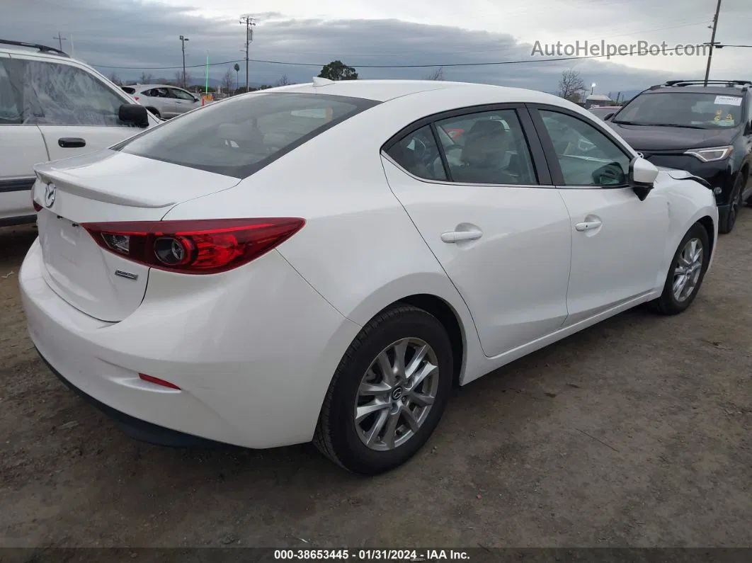 2014 Mazda Mazda3 I Touring White vin: JM1BM1V77E1150813