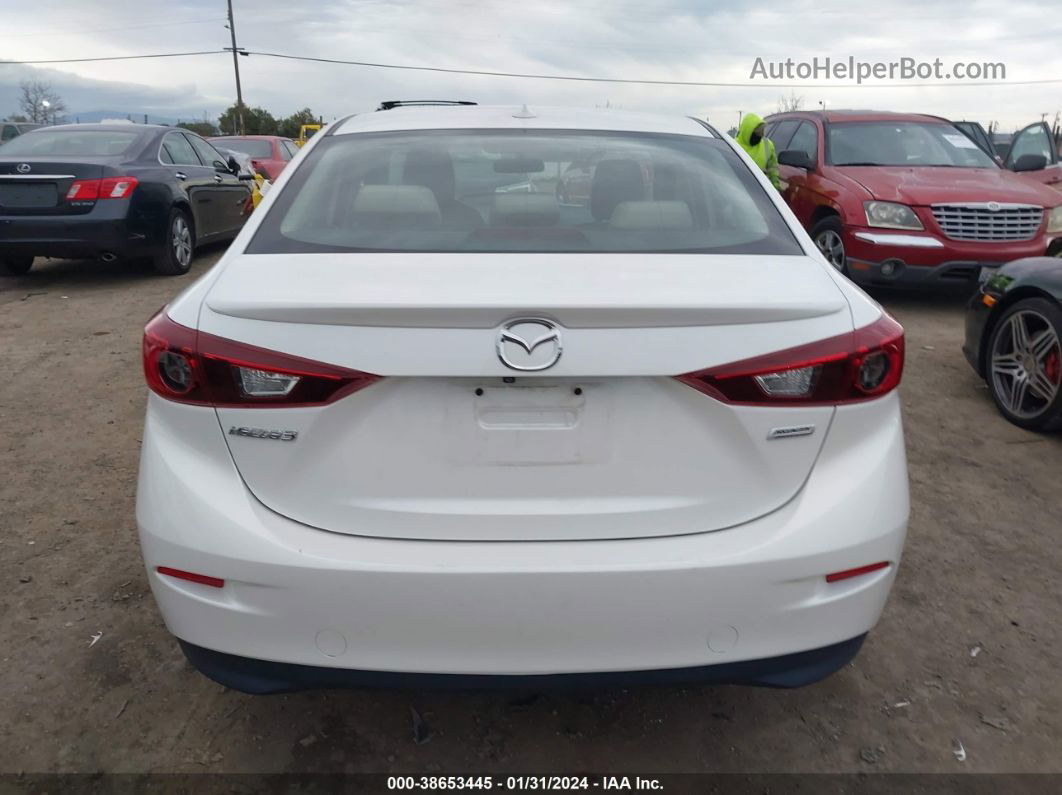 2014 Mazda Mazda3 I Touring White vin: JM1BM1V77E1150813