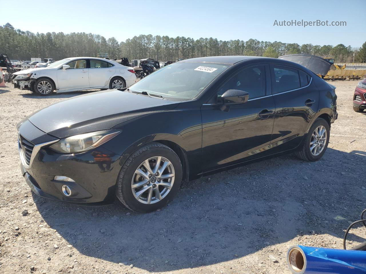 2014 Mazda 3 Touring Black vin: JM1BM1V77E1154568