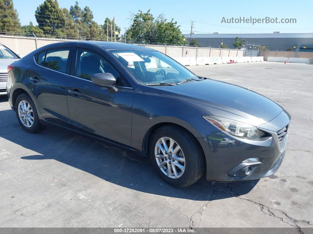 2015 Mazda Mazda3 I Touring Gray vin: JM1BM1V77F1248645