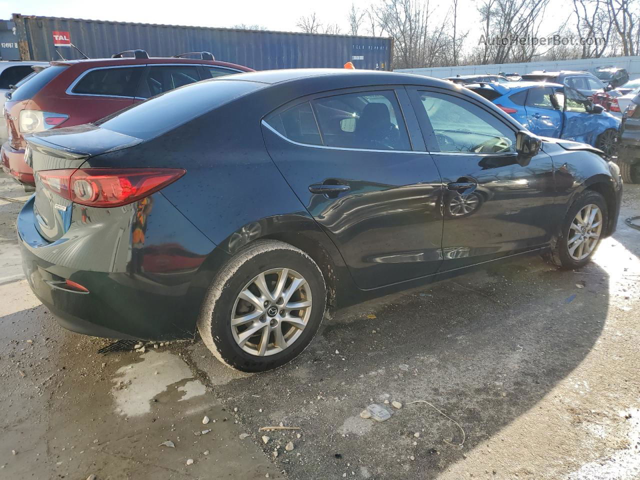 2014 Mazda 3 Touring Black vin: JM1BM1V78E1114273